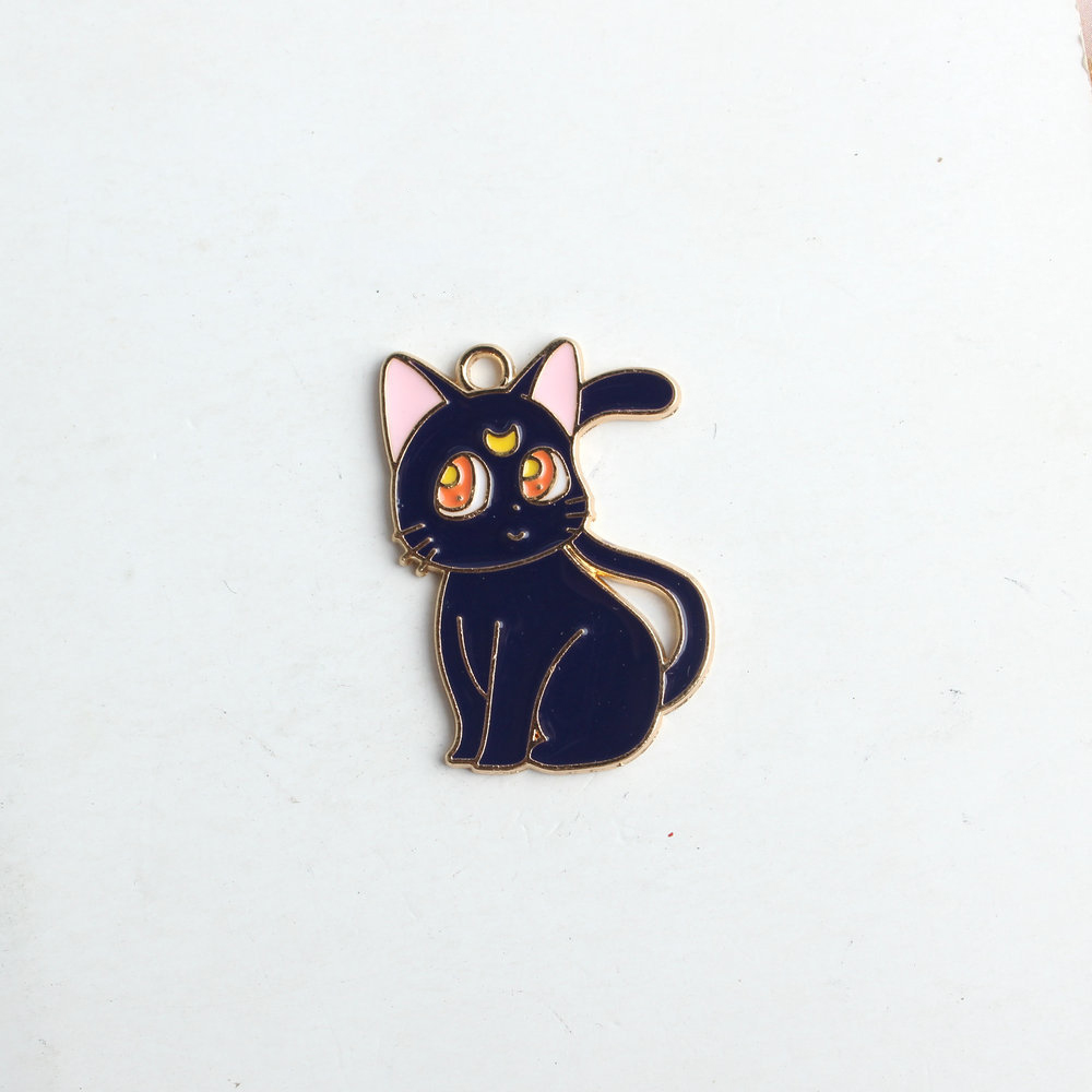 8# dark blue kitten 20x30mm