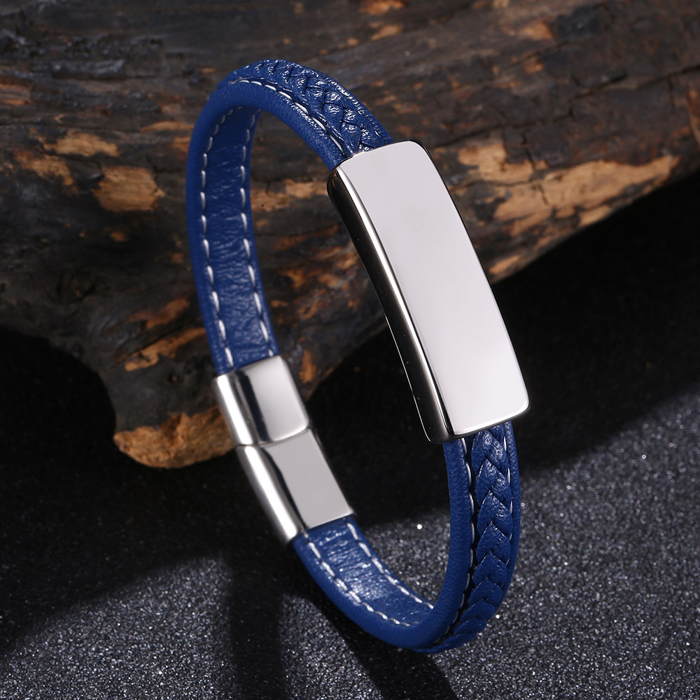 Blue Leather 185mm