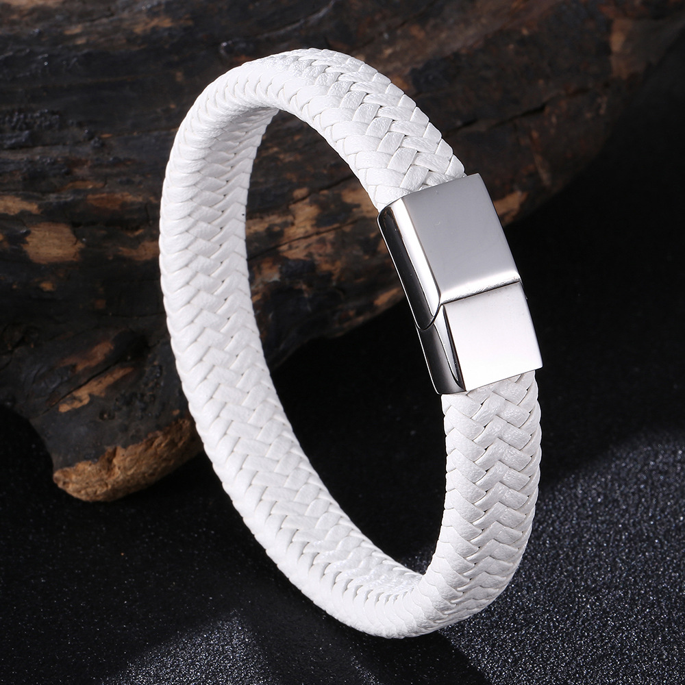 White leather 165mm