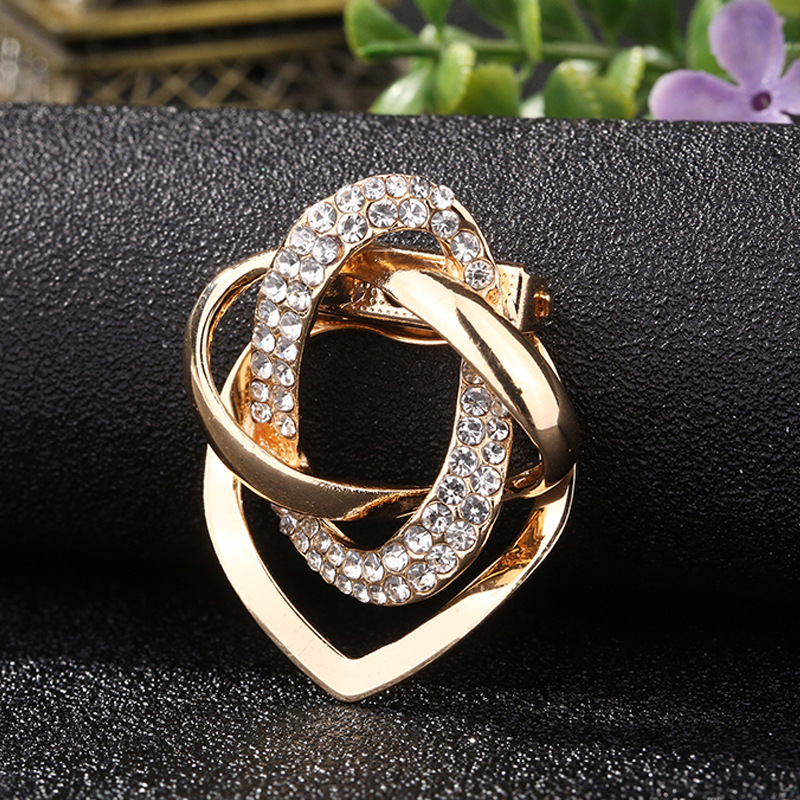 2 gold color plated