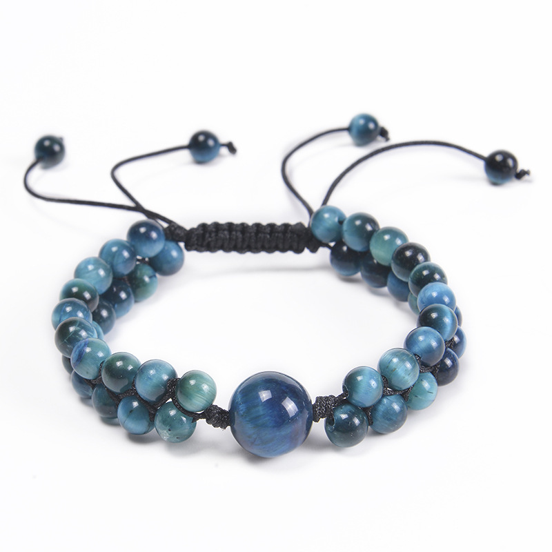 5:Sky Blue Tiger Eye Bracelet