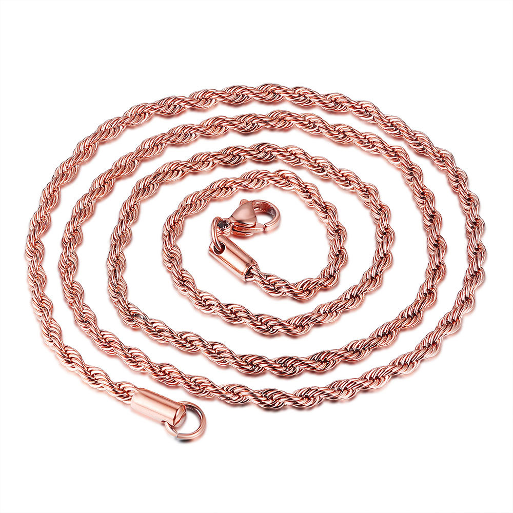 Rose Gold 18inch-46cm