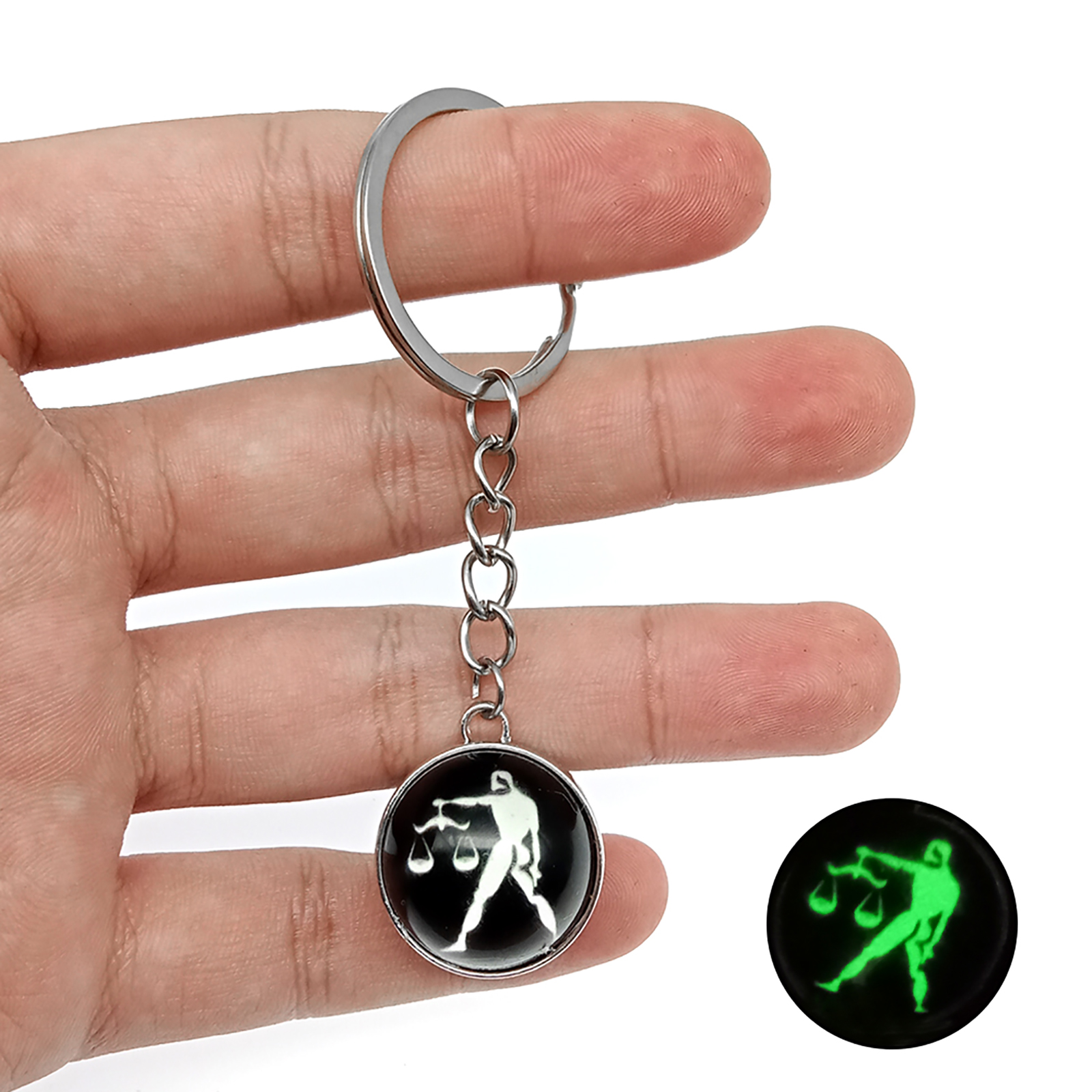 11:Libra Keychain