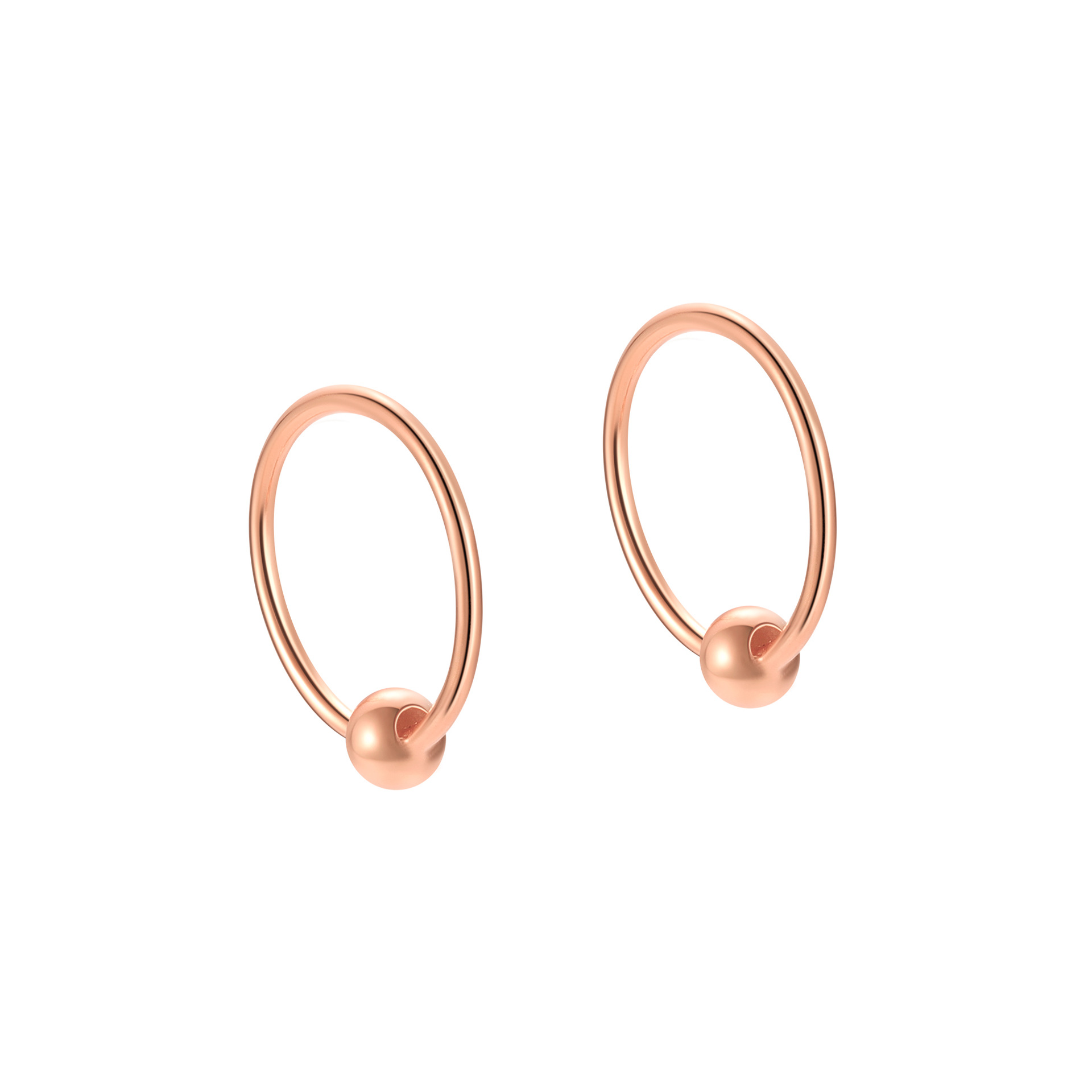 rose gold color12.5mm Roségold