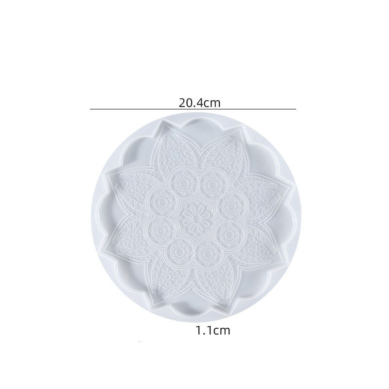 1:Mandala coaster mold 01