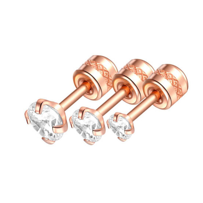 Rose Gold 4mm