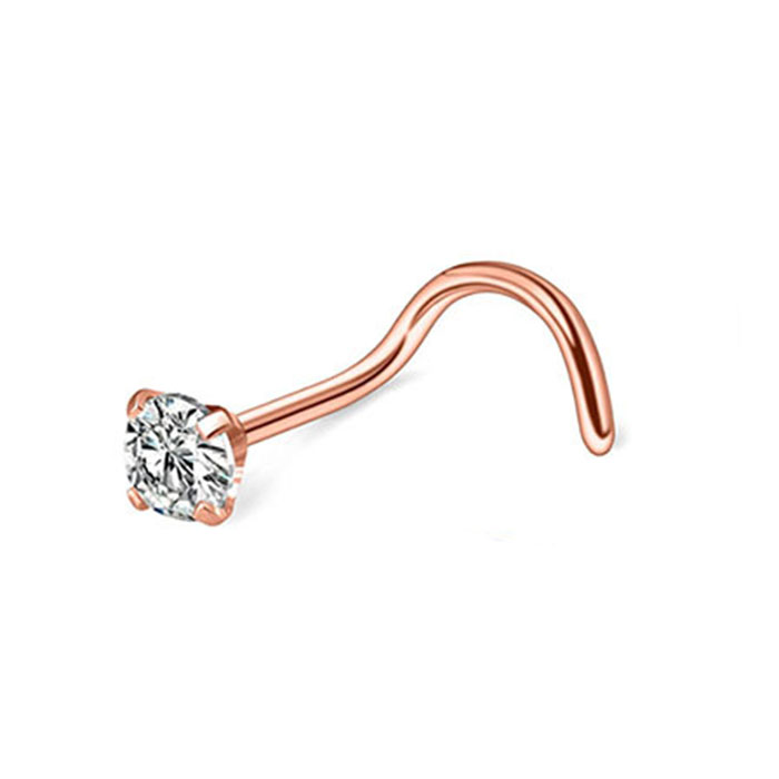 Rose gold 0.8*6.5*3mm