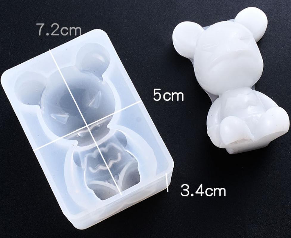 Batman Bear Silicone Mold