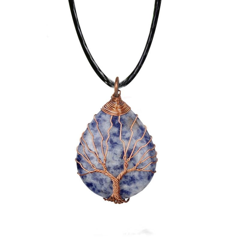 Necklace - Blue Gold