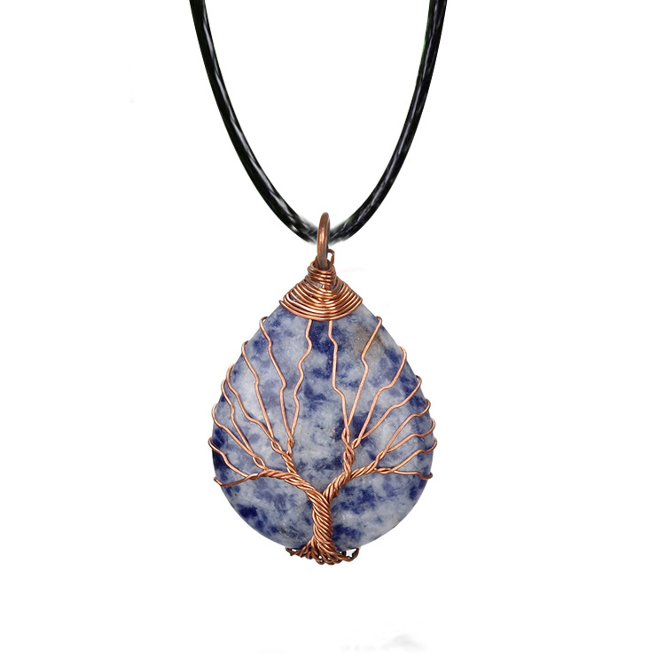 7:Necklace - Blue Gold