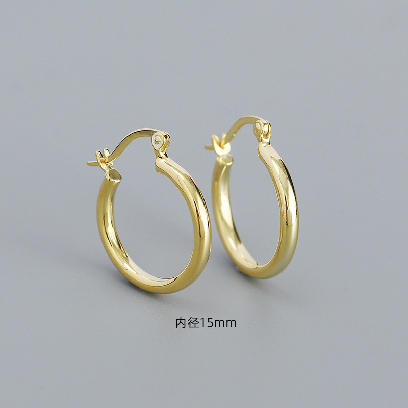 yellow gold15mm