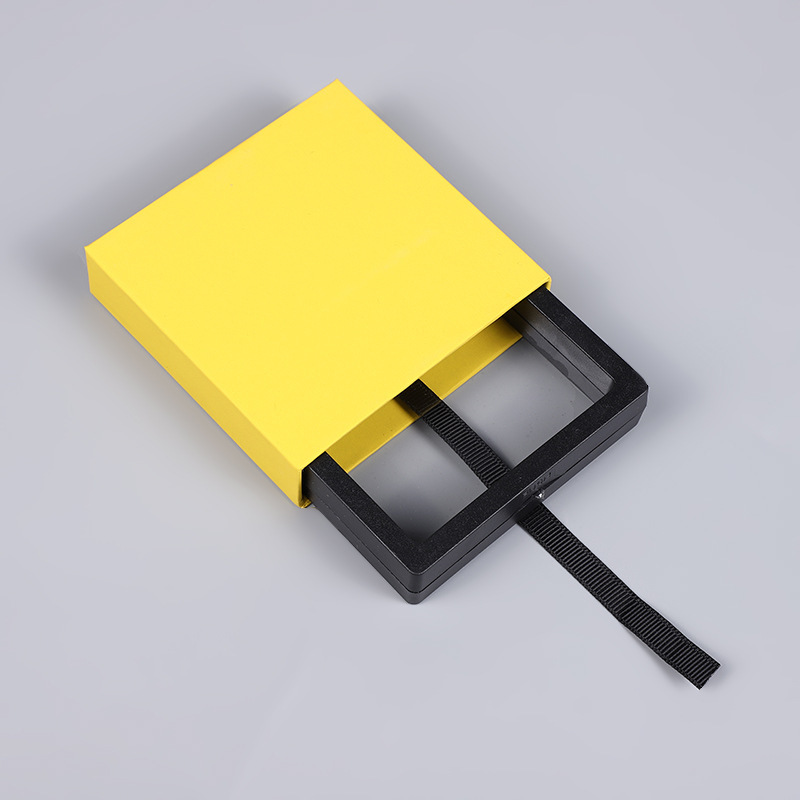 Hard box lemon yellow 11*11cm