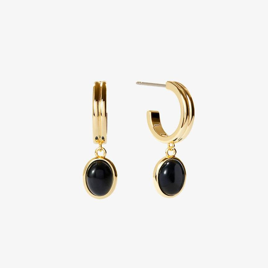 Black earrings