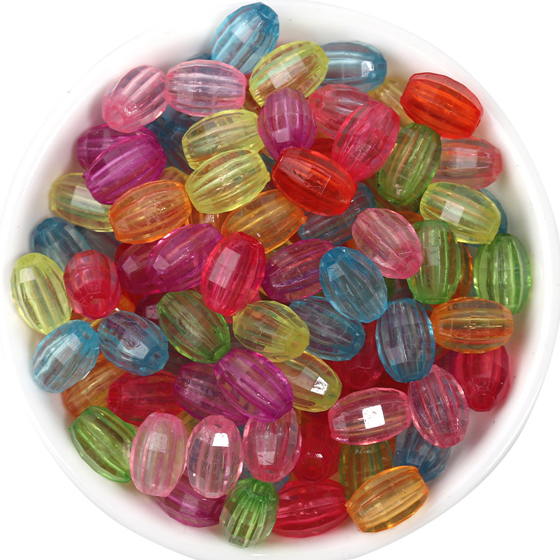 50pcs/pack of long barrel beads 10x6.8mm