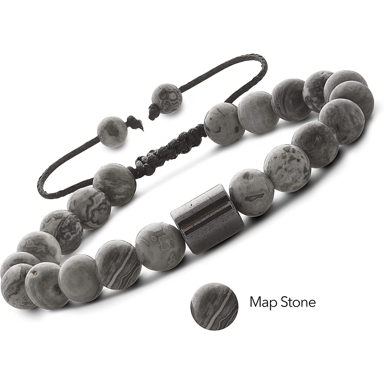 Grey Stone Bracelet