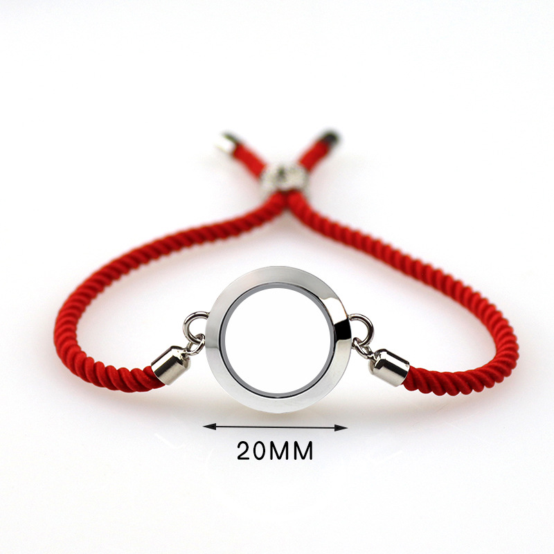 red rope bracelet