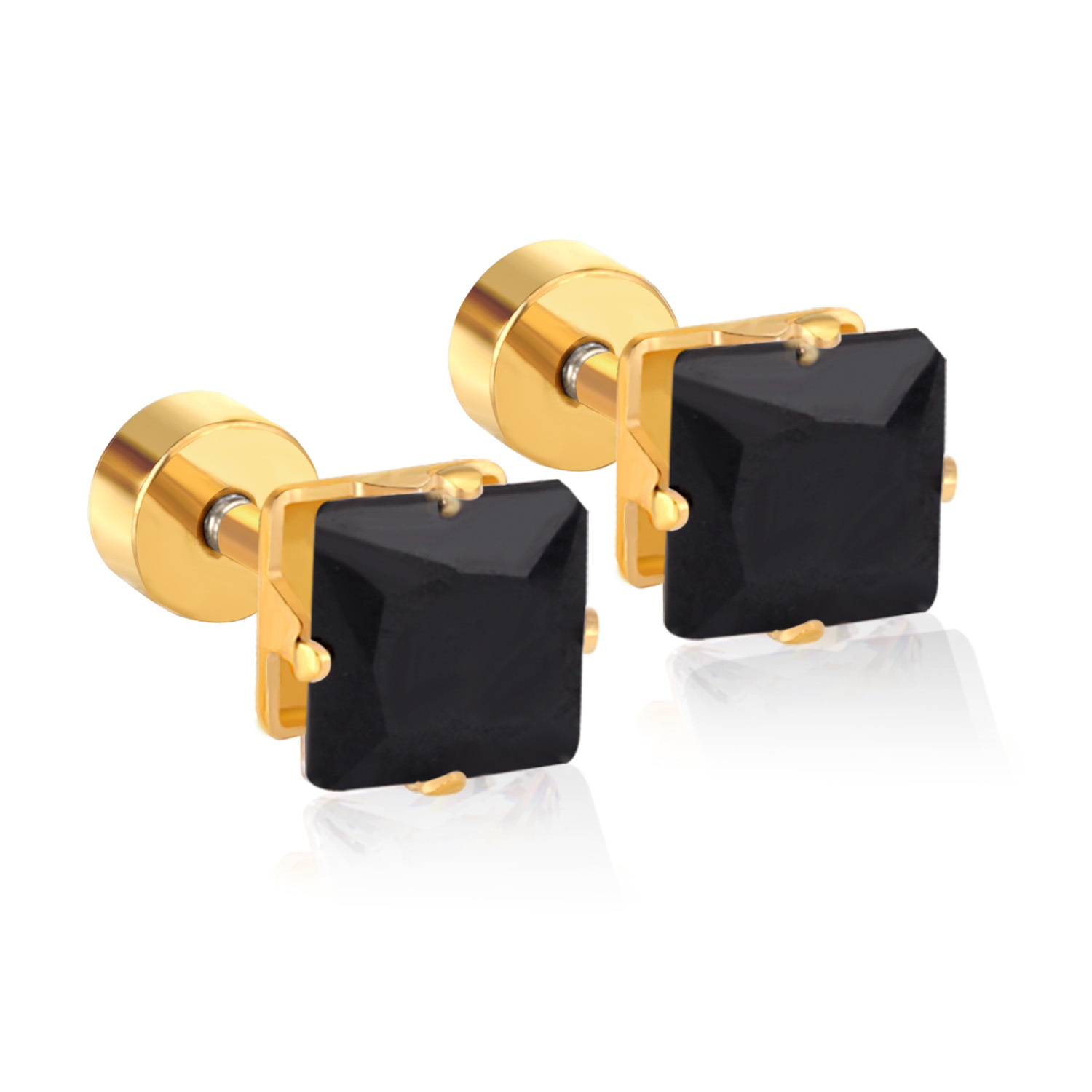 5mm Gold Black Diamond