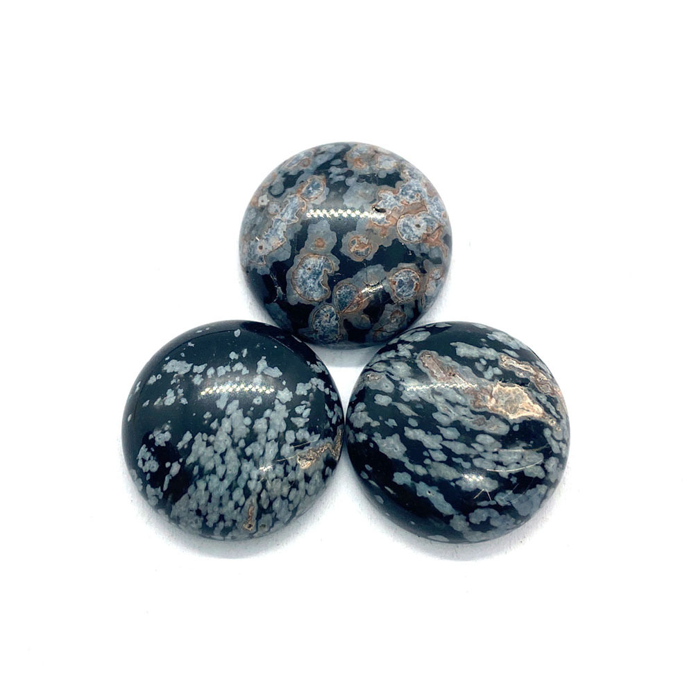 snowflake obsidian 14mm