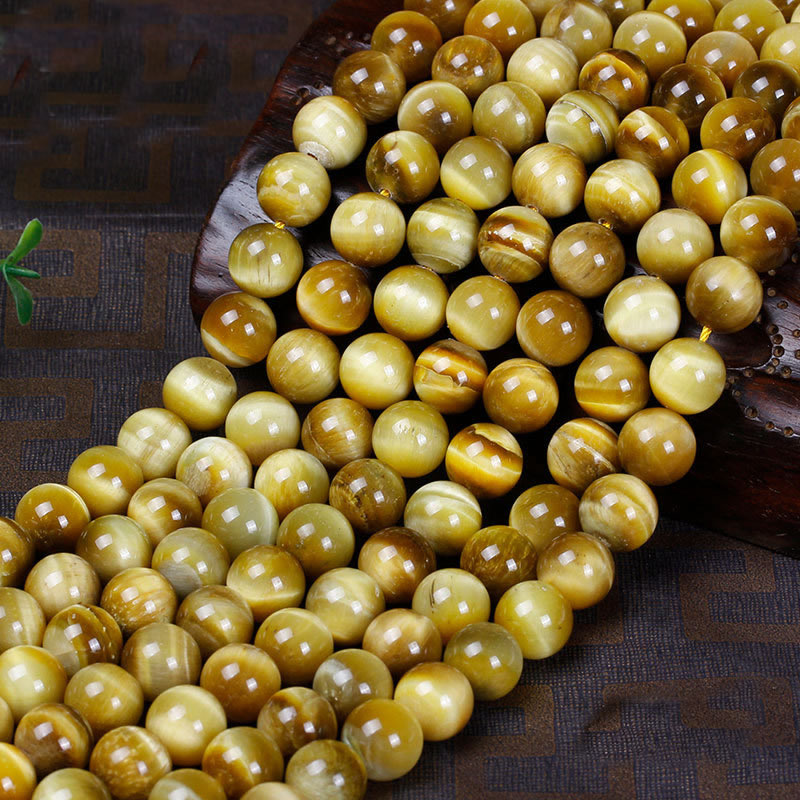 yellow, 10mm (About 38PCS/Strand)