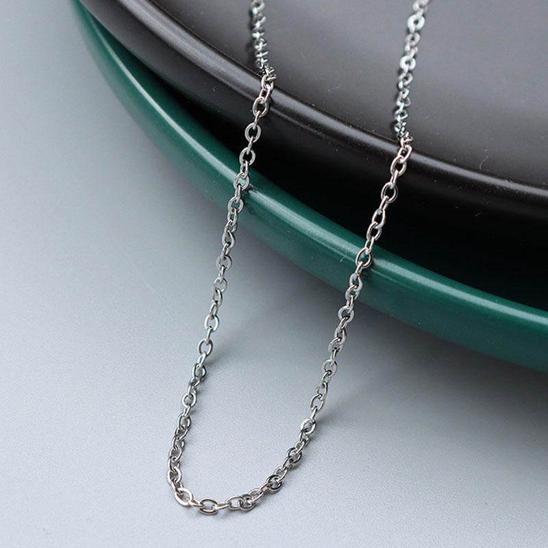 Thick Steel Cross Chain 1.7mm, 40+5cm