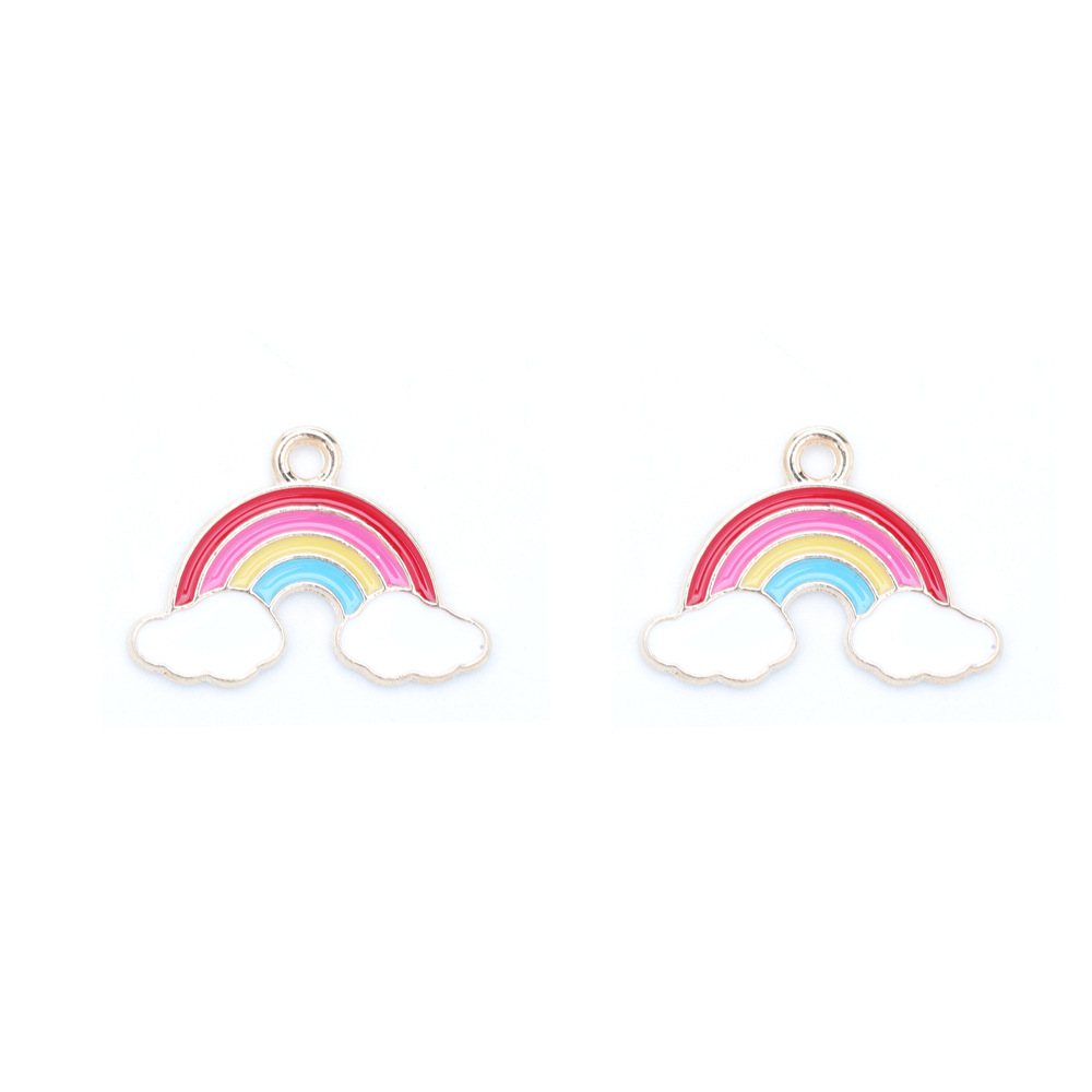 Rainbow clouds 25x15mm