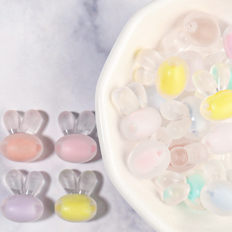 Frosted rabbit head (50 pcs / bag)