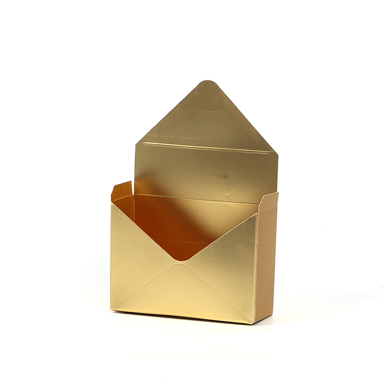 Metal card paper gold