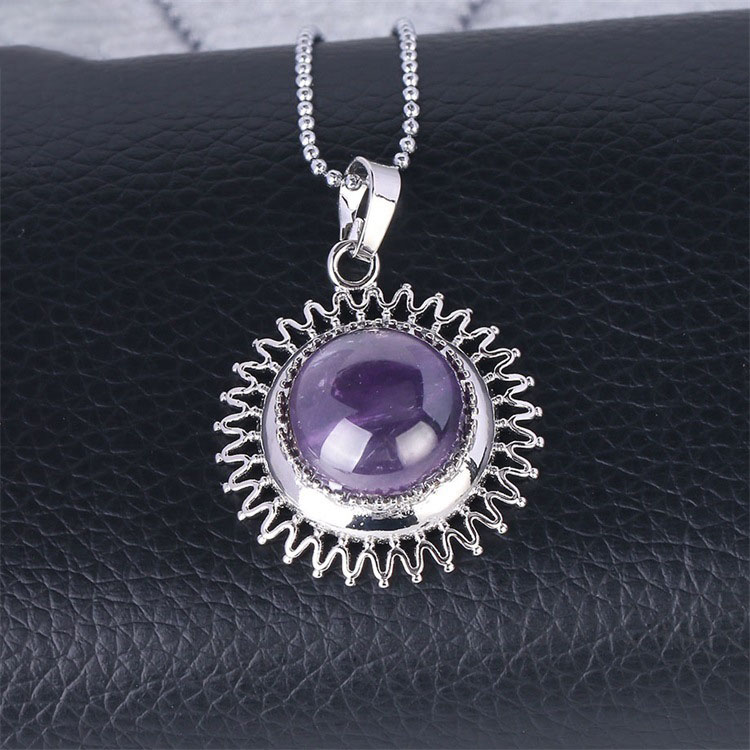 Amethyst+Chain