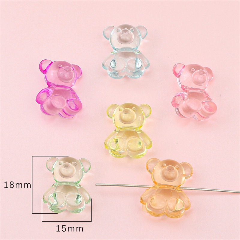 Transparent Bears 10pcs/pack