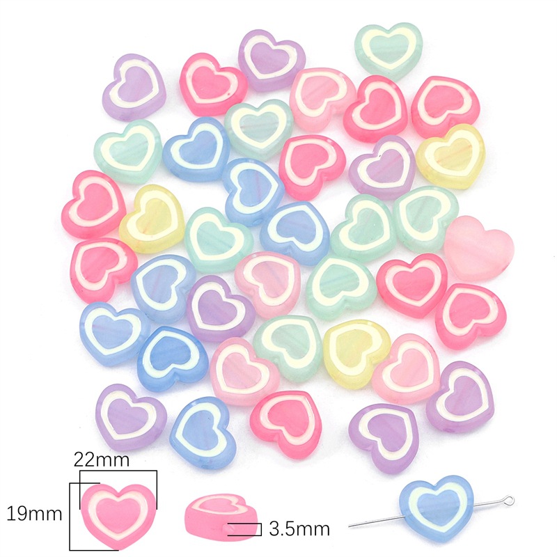 Hearts 6 pcs/pack