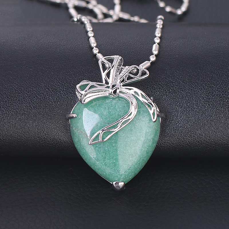 12:GreenAventurine Chain