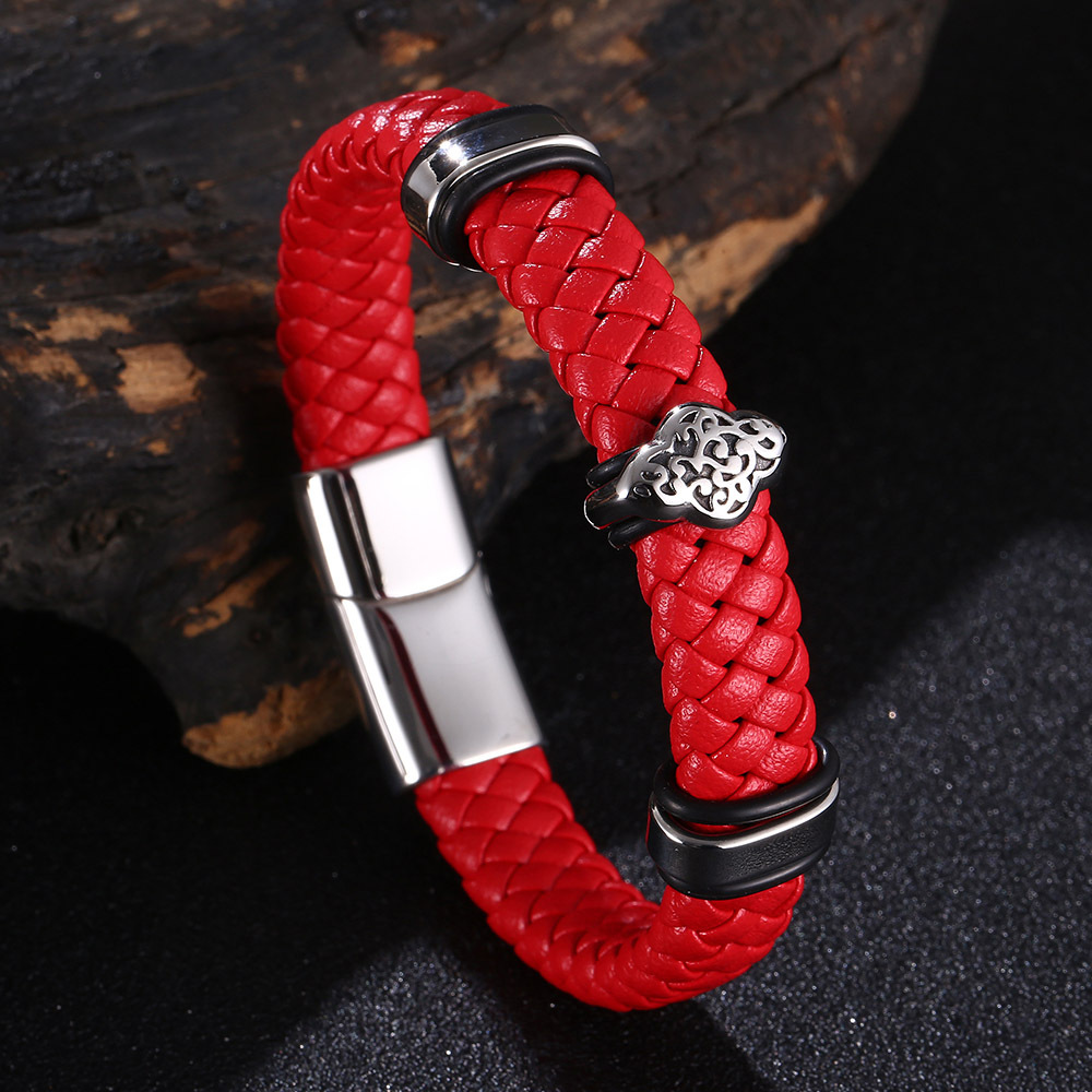 Red Leather 205mm