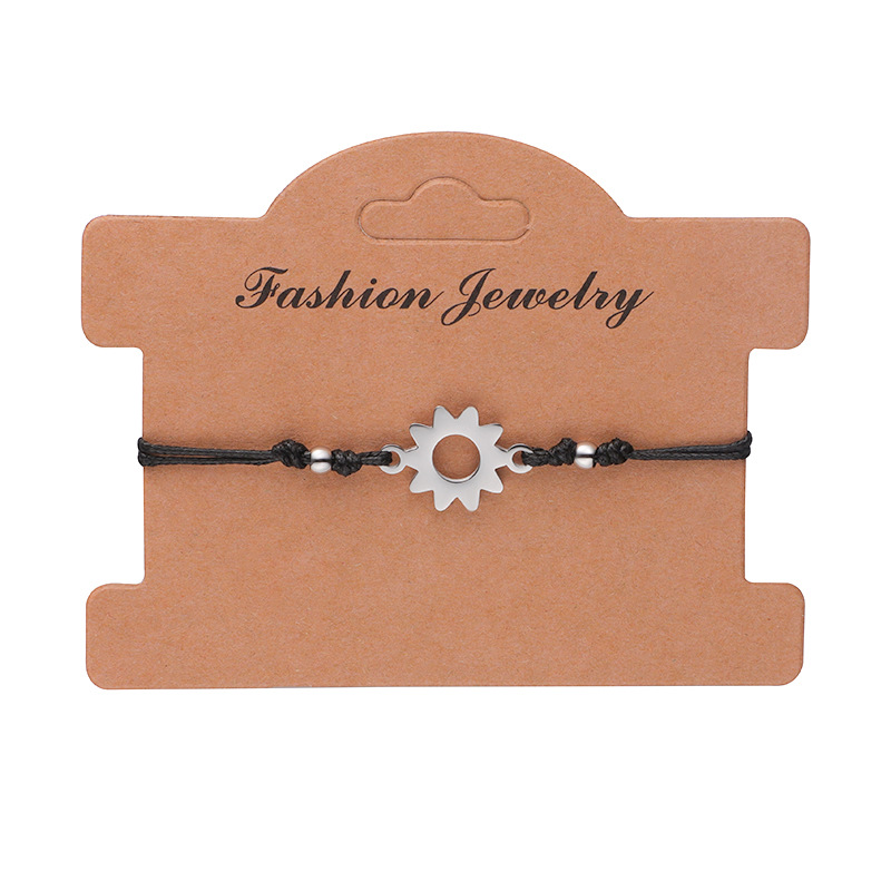 Sun steel separate bracelet + card