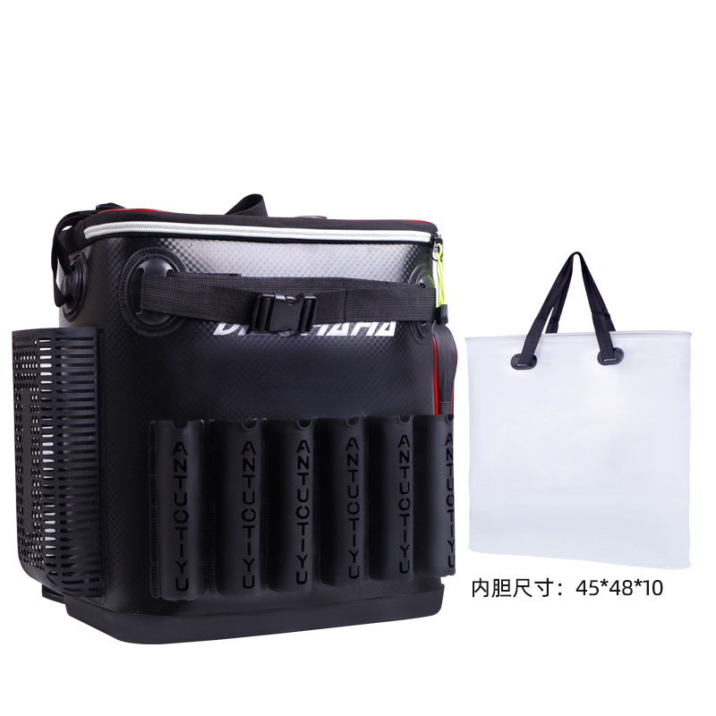 Black 6-bar slot large48*23*49cm, waterproof liner