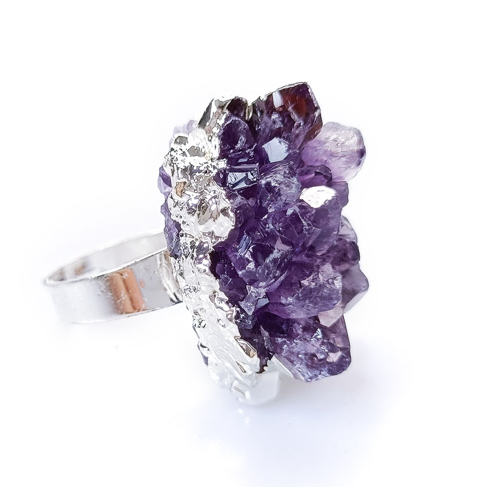 3:Silver Amethyst Cluster