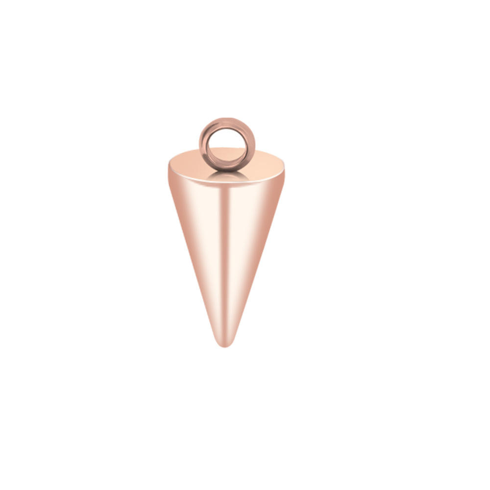 3:real rose gold plated