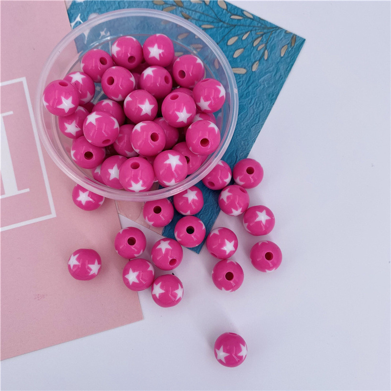 Rose red 12mm