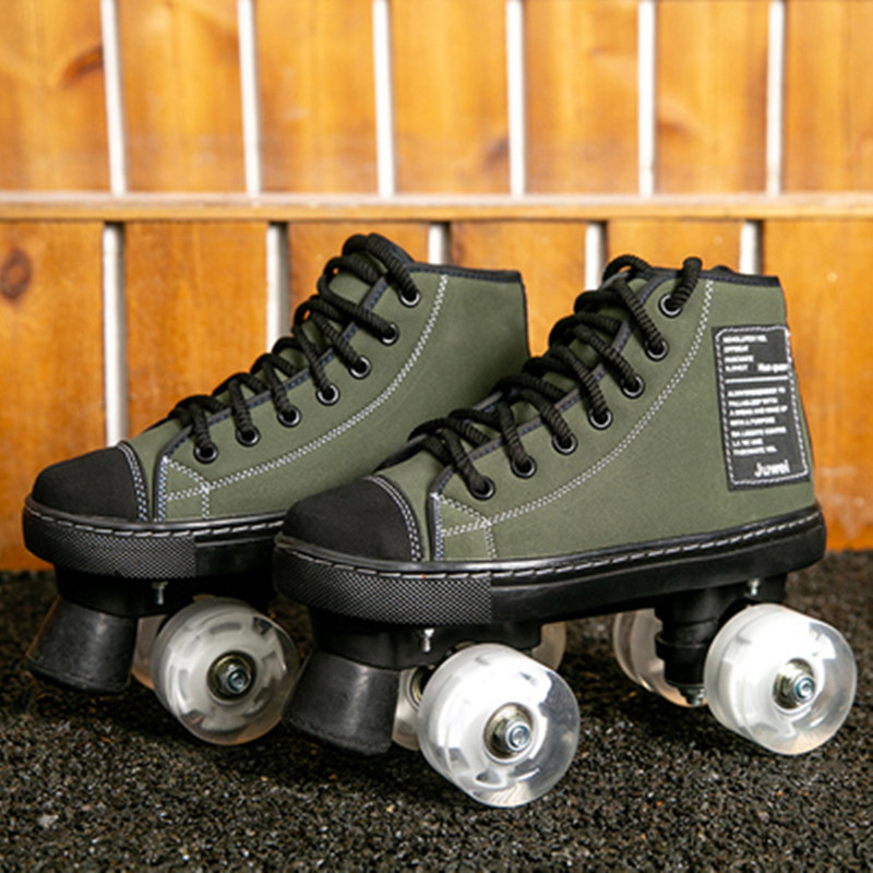 Army green white wheel