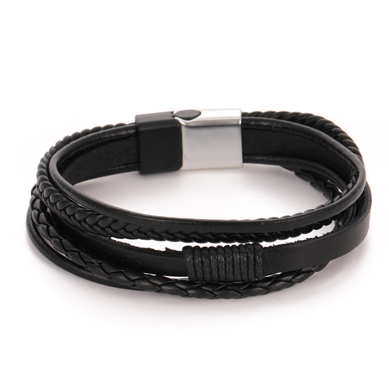 Black - Silver Black Buckle