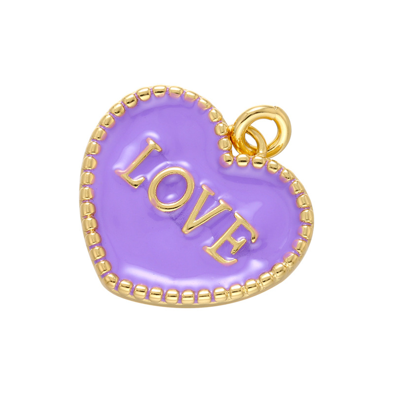 6:gold color plated and purple