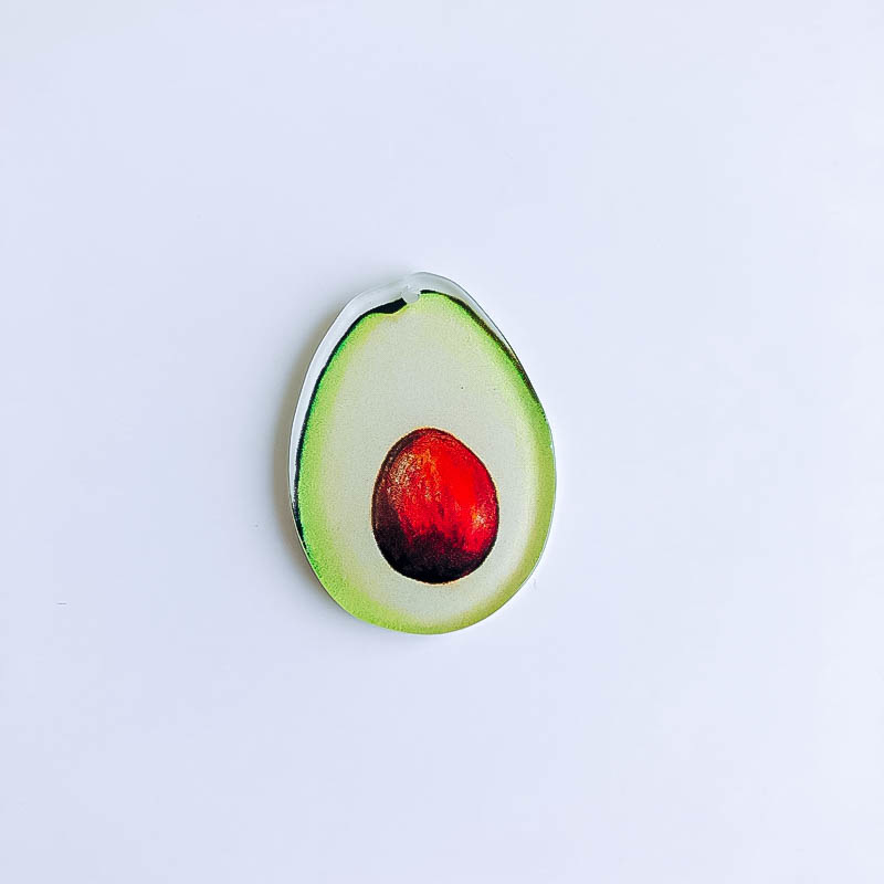 3# Avocado 34*35*2mm