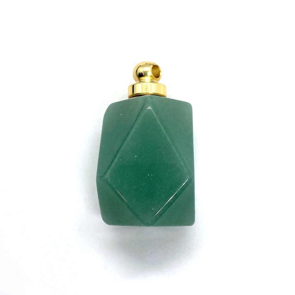 13:green aventurine golden