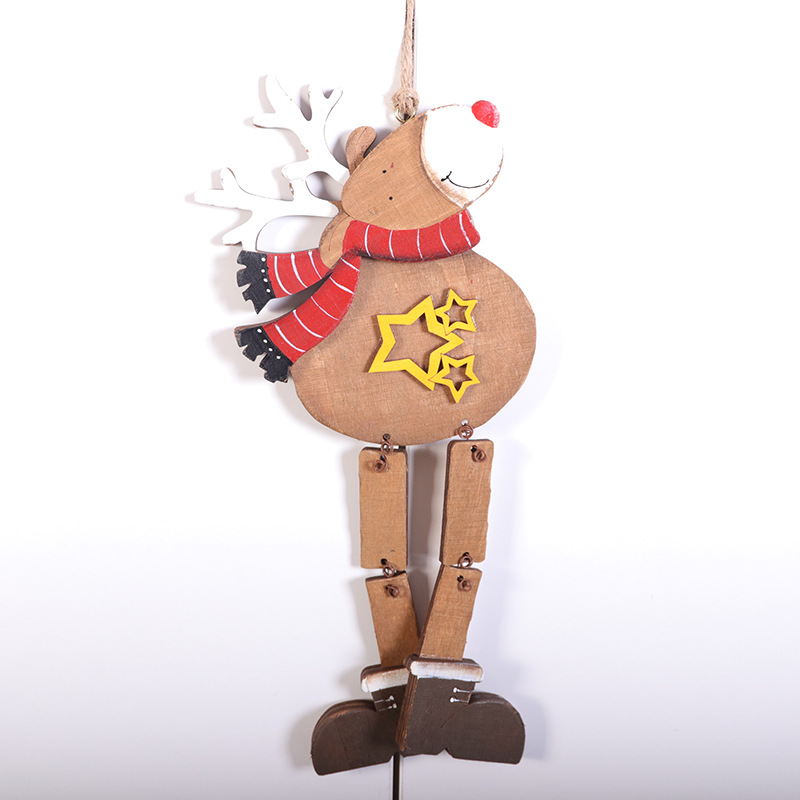 Five-star wooden deer