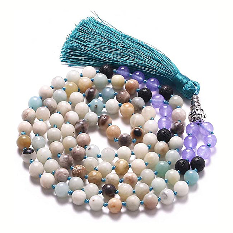 8:Amazonite and Amethyst