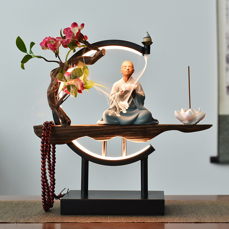 1:Flowers see Buddha [Purple Sand]   Lamp Holder   Lotus   Buddha Beads