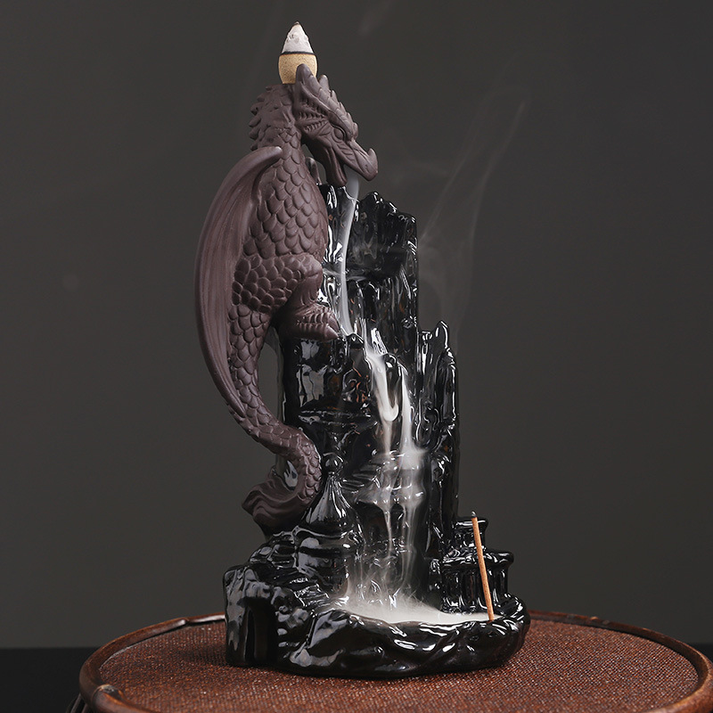 H 3 models: black glazed purple sand pterosaur