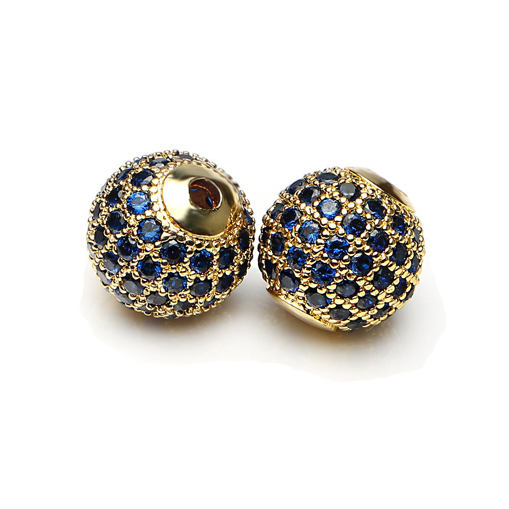 Golden blue spinel 6mm