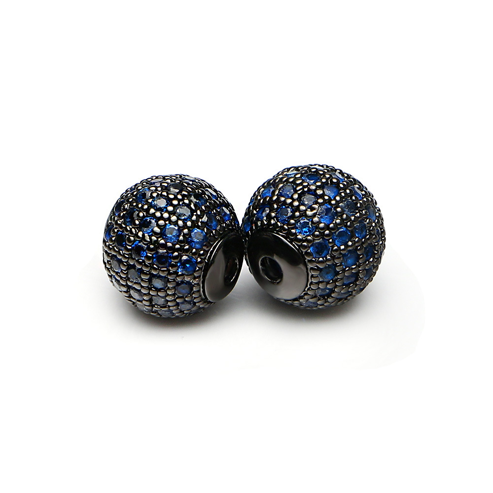 Black Blue Spinel 8mm