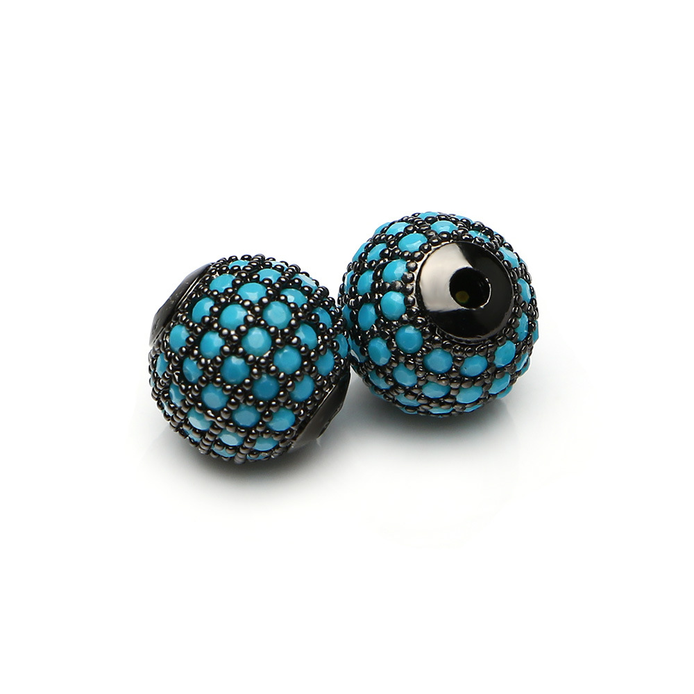 Black Turquoise 6mm