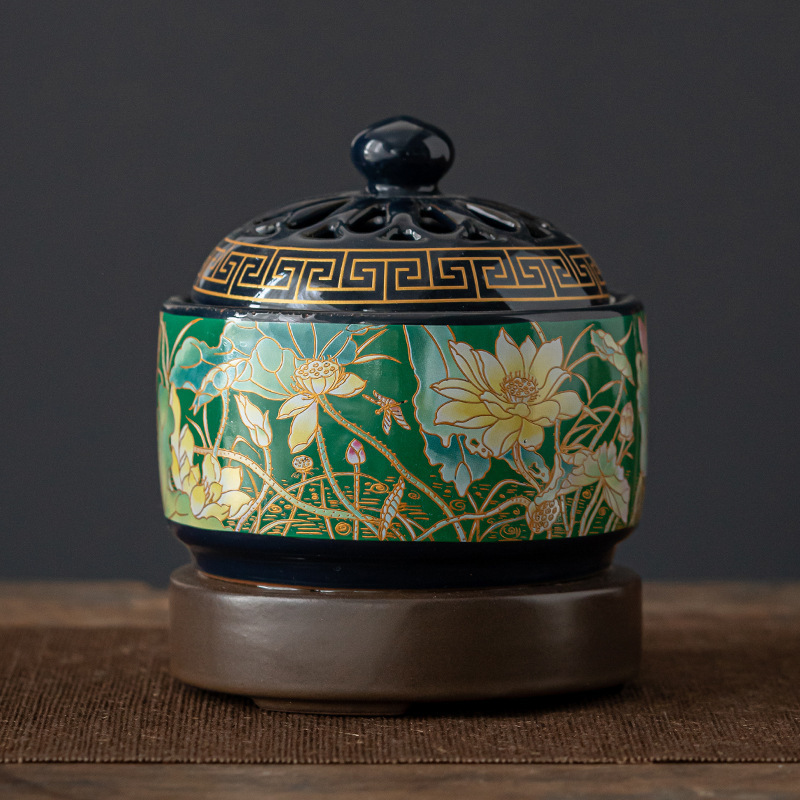 Lotus Enamel Electronic Aroma Diffuser